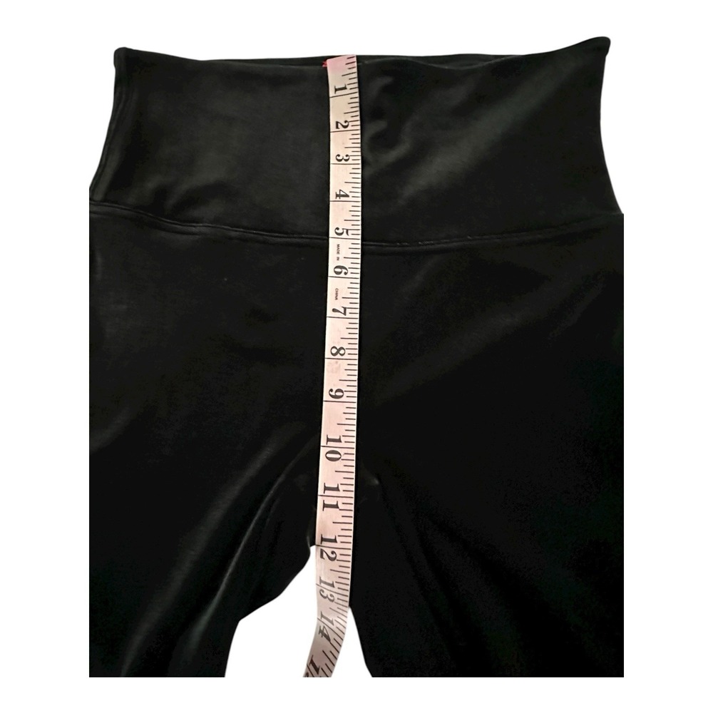 Spanx Legging Ankle Pants‎ Womens Large Black Velour Skinny Pull On 26x28 - Picture 10 of 13